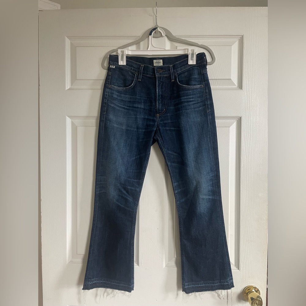 Citizens of Humanity Drew Crop Flare Jeans size 27!